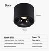 Ultra-Thin Adjustable Anti-Glare Ceiling Spotlight - No Punching Needed