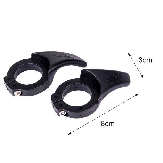 1Pair Sturdy Horn Deputy Vice Handlebars Small Bicycle Rest Handles for MTB Road Folding Bikes