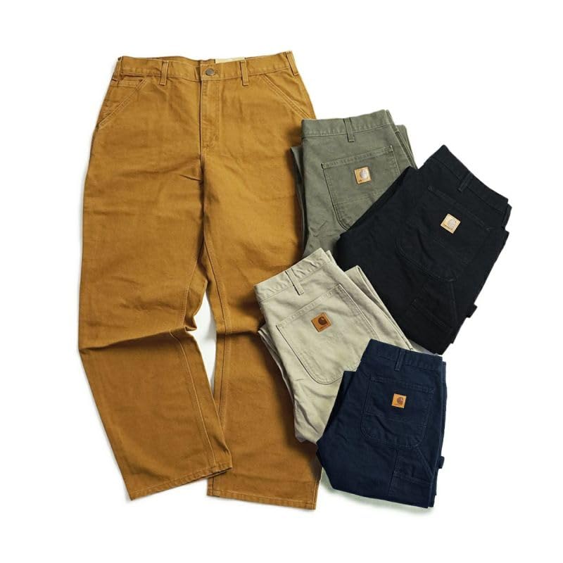 Carhartt B11 Washed Duck Painter Size 36 Pants, Brown,