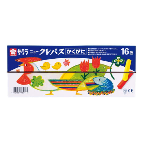Sakura Crepas New Crepas čtvercový typ 16 barev NEP16
