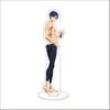 16CM Anime free! Cosplay Ornaments Nanase Haruka Rin Matsuoka Tachibana Makoto Hazuki Nagisa Figure Stand Halloween Gifts