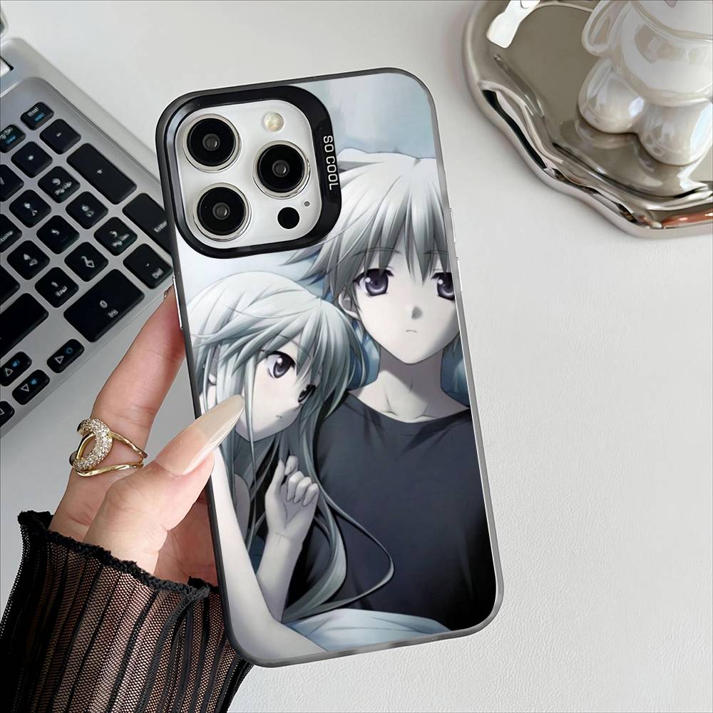 Anime Y-Yosuga no S-Sora Phone Case For Apple 11 12 13 14 15 16Pro Max Plus Protect Plating Phone Cover