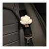 Seat Belt Shoulder Pad Cover, Set of 2, Cloud Plush Pad, Cute Cushion, Easy Installation, Strangulation Prevention, Car Accessory