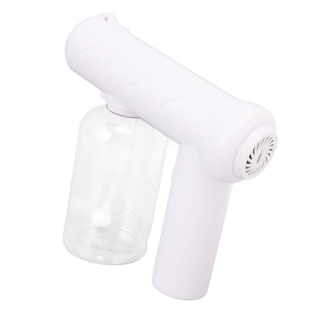 Nano Cleaning Sprayer Rechargeable Blue Light Portable Handheld Alcohol Atomizer for Home Garden