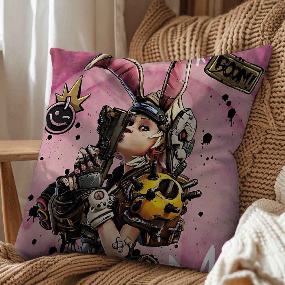 game Rogue Borderlands CSH Pillow Case Pillow Case Living Room Sofa Cushion Cover Suitable For Home Bedroom Room Decoration
