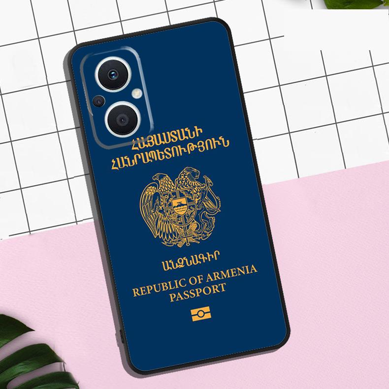 Armenia Armenian Flag Case For OPPO Reno 13F 13 12 12F 11 11F 8T 7 8 10 Pro OPPO Find X8 Pro X6 X3 X5 Lite Cover