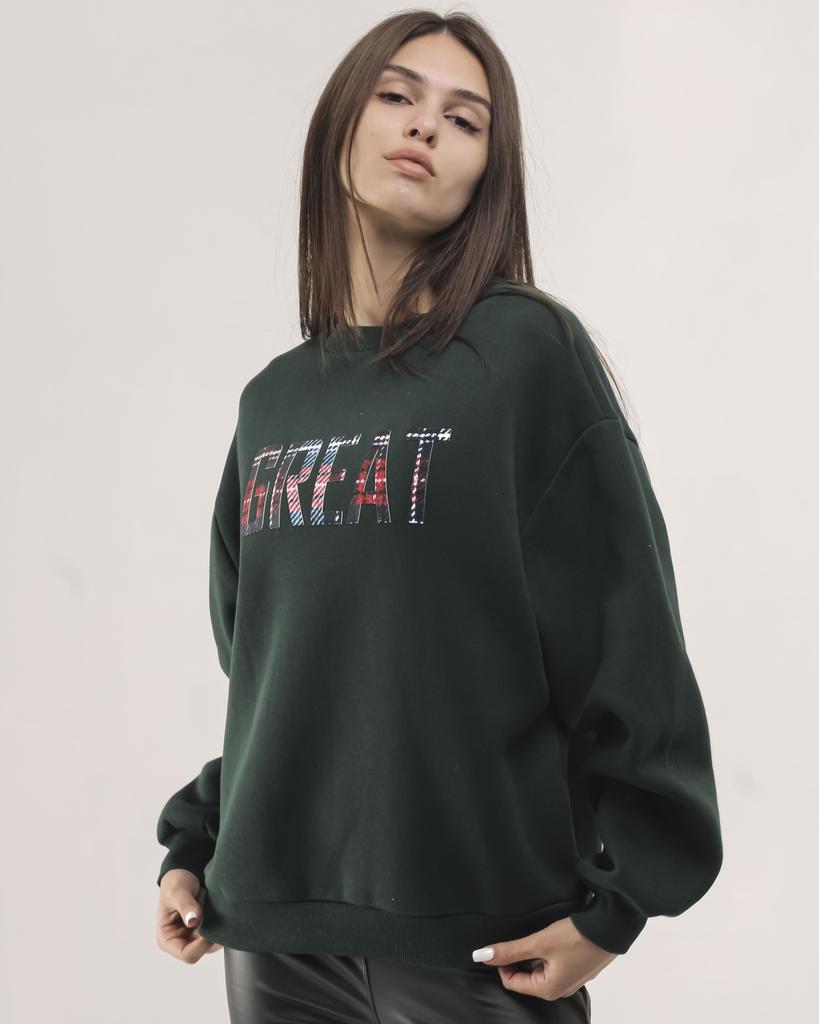 Damen-Sweatshirt Soul 31559 S grün