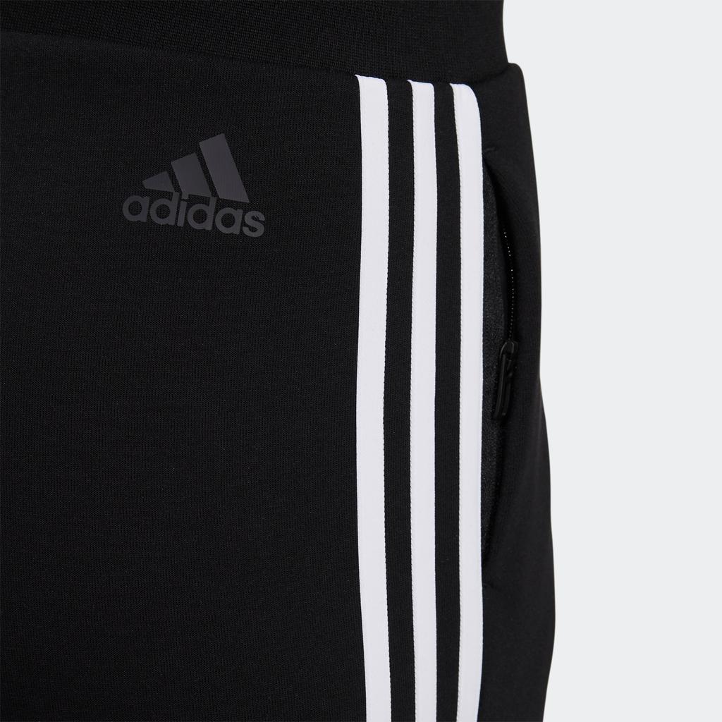 Adidas Essentials Fleece Tapered Cuff Pants Women Bottoms Black H09691