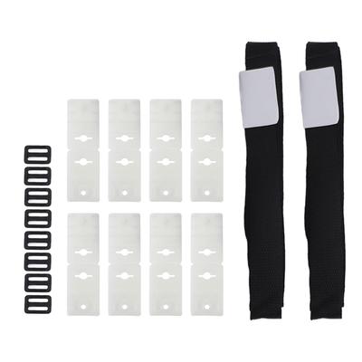 Kit de fixação de rolo de cobertor solar para piscina, comprimento ajustável, tira de carretel de cobertura de piscina