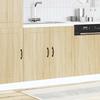 VidaXL Washbasin Base Cabinet Lucca Sonoma Oak Engineered Wood, Kitchen Base Cabinet, Kitchen Drawer Base Cabinet, 853690