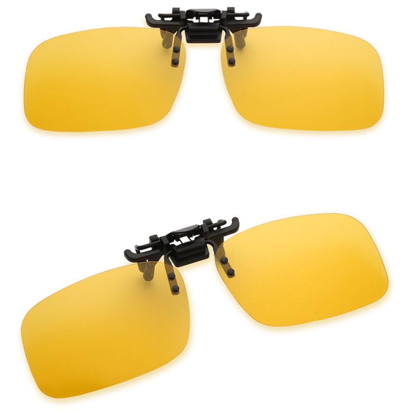 Ochelari de Soare Polarizați Auto Ochelari de Siguranță pentru Condus pe Timp de Noapte Ochelari cu Clip-On Rabatabili Ochelari pentru Vedere Nocturnă Ochelari de Protecție Anti-Reflex pentru Șofer Ochelari de Soare