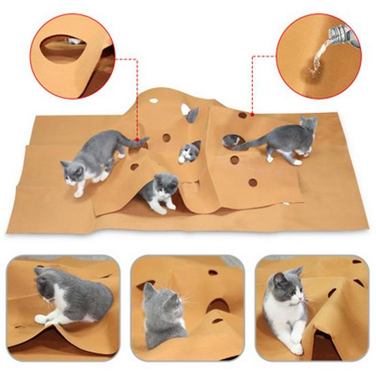 Pet Play & Bite Mat - Cat Litter & Kitten Activity Mat