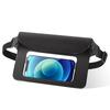MoKo Waterproof Smartphone Waist Waterproof IPX8 Triple Adjustable Shoulder Perfect for Outdoor and Black Bag, Pouch, Case, Sealed, Strap, Beach,