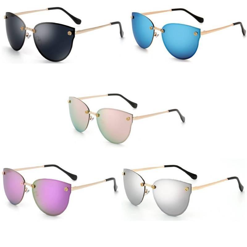 Stylish Steampunk Vintage Cat Eye Polarized Sunglasses For Fashionable Ladies