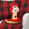 Stuffed Snake Plush Ornament Cartoon Zodiac Snake Doll Funny Zodiac Snake Mascot  New Year