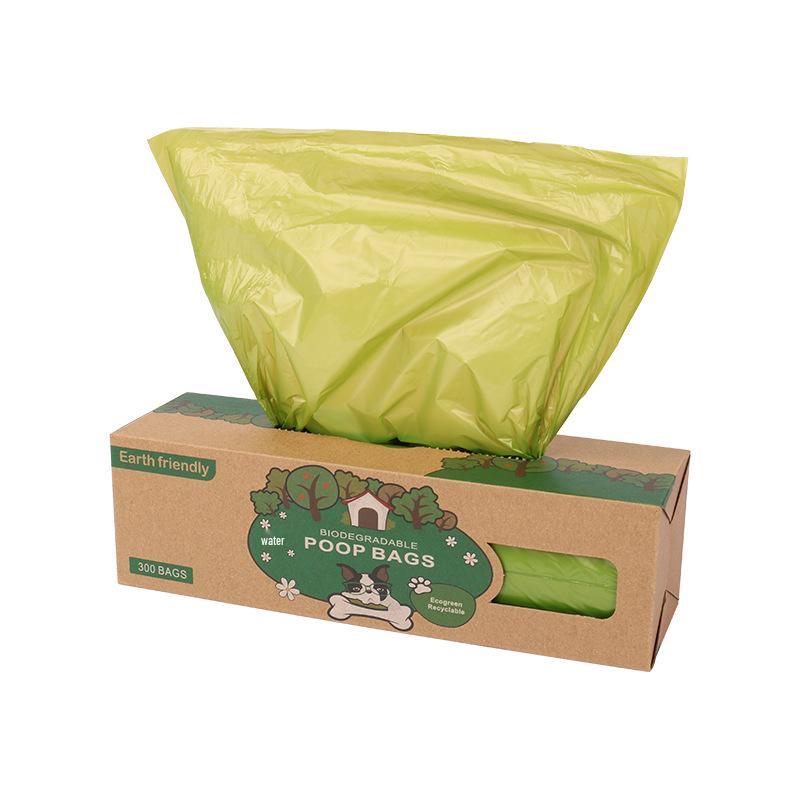 Biodegradable Pet Waste Bags - 300 Pcs/large Roll, Suitable for Dog Poop and Cat Litter.