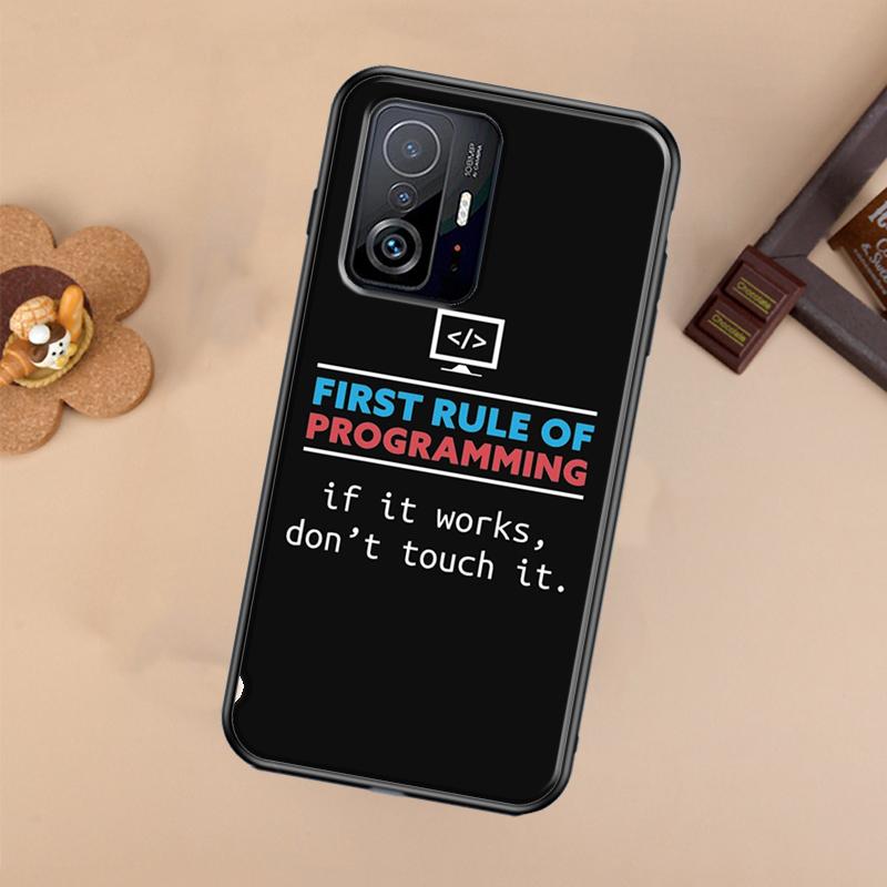 Programming Languages Case For Xiaomi POCO X7 Pro X3 X5 X6 F3 F5 F6 M6 Pro 11T 12T 13T 14T Pro 13 14 Ultra Cover