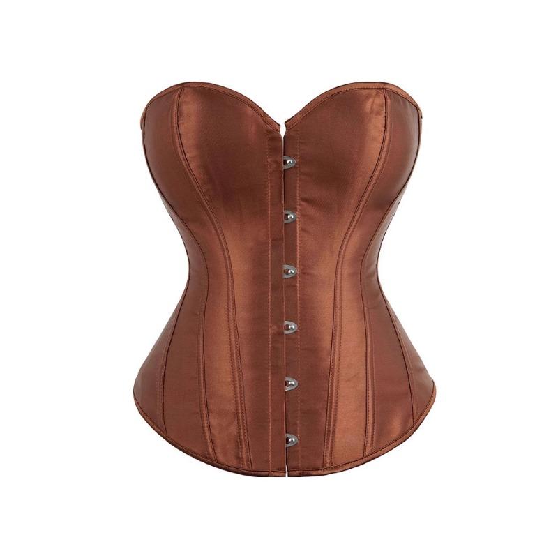 Women's Classic Smooth Colour Corset Tummy Tightening Sexy Bridal Bottom Lingerie Shapewear Top