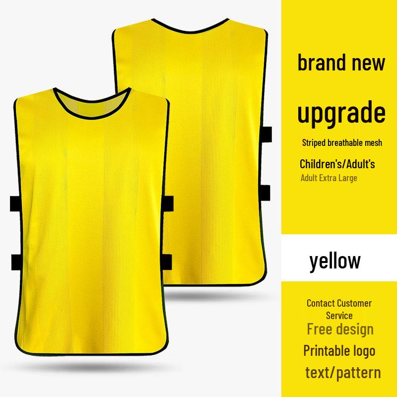 Striped Confrontation Vest for Children & Adults - Football Training Gear