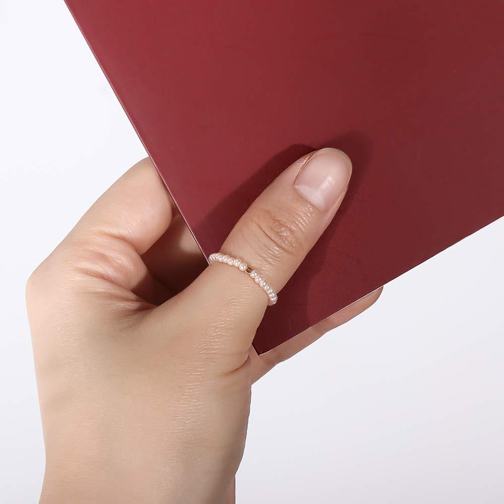 Accessories Wedding Korean Style Party Finger Jewelry Geometric Rings Pearl Rings Women's Ring