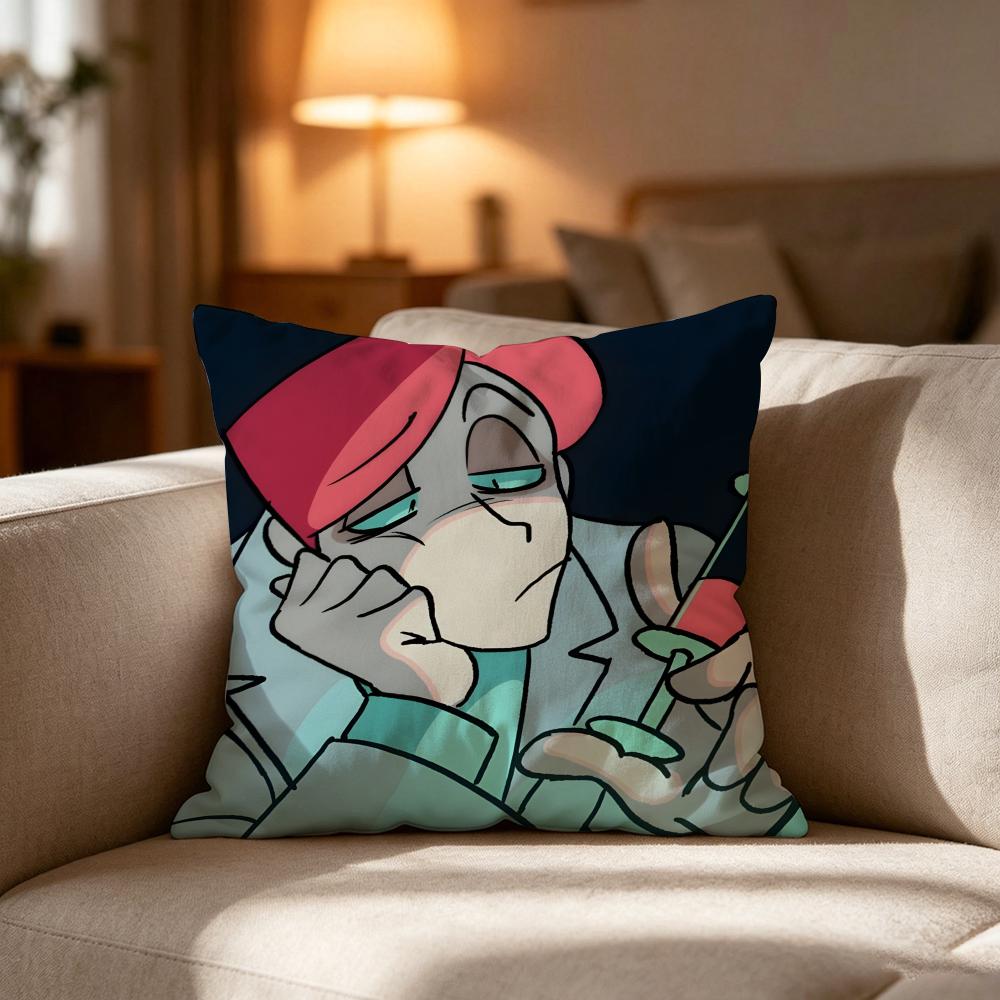 Psycho Ccuties Anime Pillow Case Cushion Cover Soft Washable Pillow Case MultiScene For Couch Bed Travel Office Use