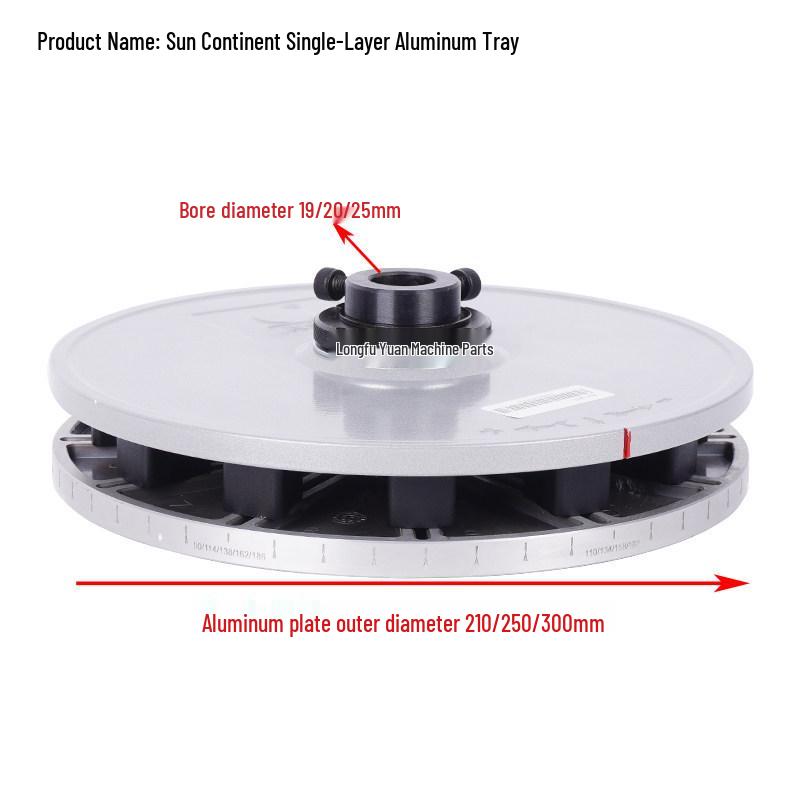 Large Circular Knitting Machine Yarn Feeding Variable Speed Aluminum Plates - Single & Double Layer Knitting Accessories