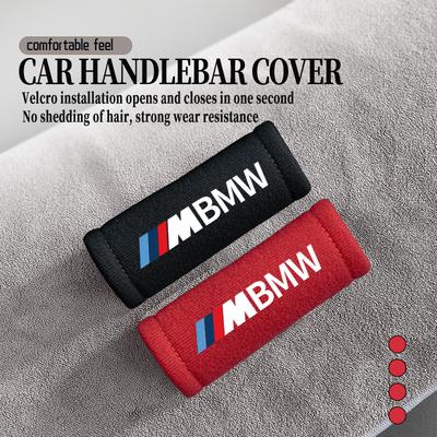 Car Styling Roof Handle Protective Cover Plush Handrail Protector For M Performance Alpina M3 M5 M6 X1 X3 X4 X5 G20