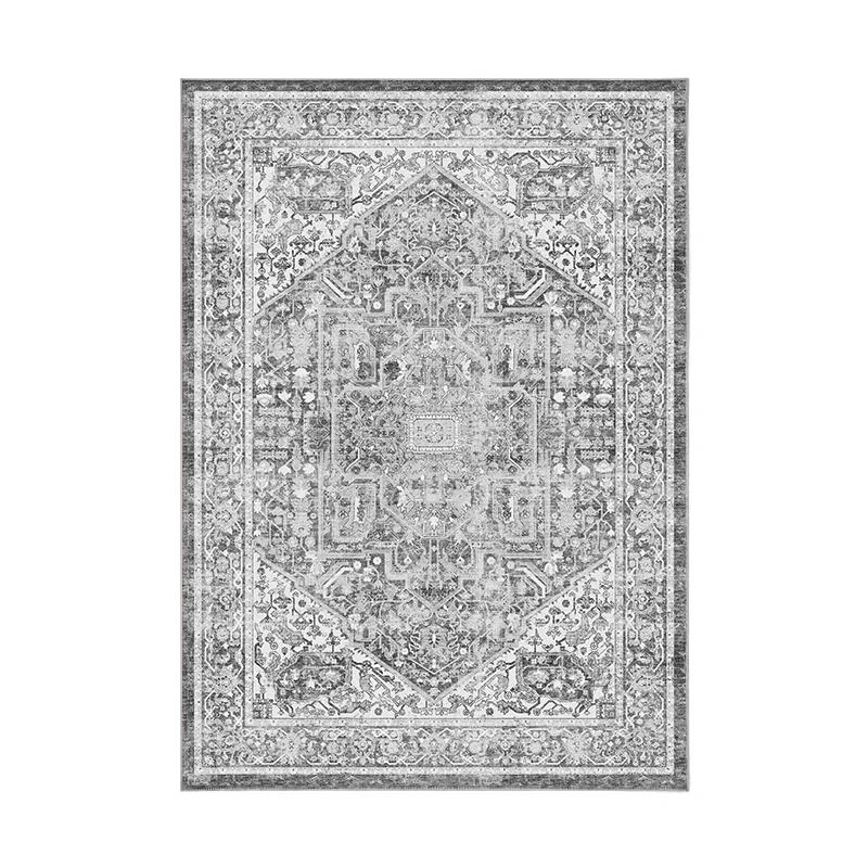 Bohemian Style Living Room Large Area Carpets Retro Ethnic Style Bedroom Carpet Luxury Art Study Rugs Thick Plush Soft Rug