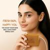 Kojic Acid & Saffron Detan Scrub Soap | Skin Brightening & Tan Removal Bathing Soap for Men & Women | Turmeric & Niacinamide (Pack of 3)