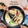 Supor 34cm Uncoated Cast Iron Round Bottom Wok