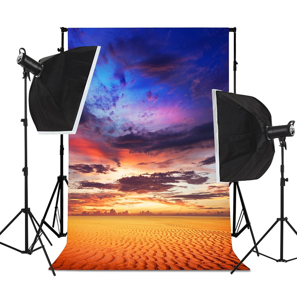 Telón de Fondo Escenario Atardecer Playa Marítima, Accesorios Fotográficos de Fondo, para Decoración del Hogar, Fiestas, Estudios, Celebraciones al Aire Libre, Boda