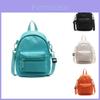 Stylish Unisex Sling Bag For Kids And Adults Lightweight Nylon Casual Accessory In Vibrant Orange Black White And Blue