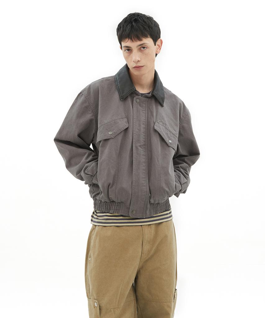 DEFGARMENTS Washed Canvas Jacket [2Color]