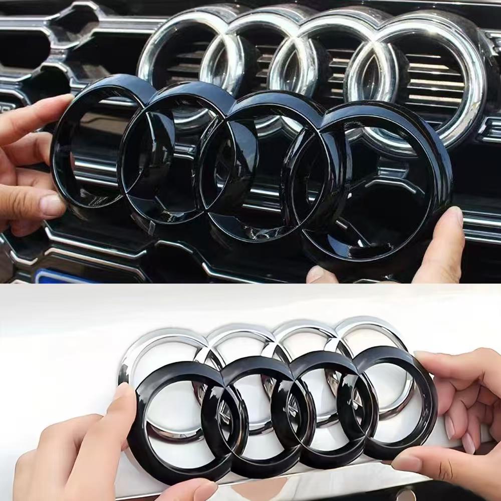 2026 Hot For Z1 ABS Car Logo Front Grill Rear Bumper Tail Trunk Car ABS Emblem A5 B7 Q7 A3 A4 B8 A6 TT R8 A8 A7 Q5 Q3 C7 S3 A1 B51z