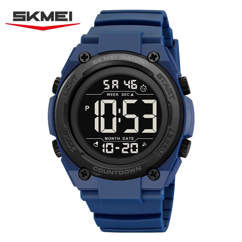 SKMEI 2713 hodinky pro muže Nová Móda Sportovní Digitální Elektronický Ciferník Hodinky Chronograf Vodotěsné Multifunkční Pánské Hodiny