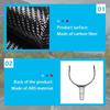 Carbon Fiber Steering Wheel Trim For Bmw F30 F10 F20 F32 F34 F48 F25 F26 550D 328M M Sport Interior Decoration Car Accessories