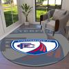 Chesterfield F.C Round Area Rug,Carpet Rug for Living Room Bedroom Sofa Playroom Decor,Non-slip Floor Mat