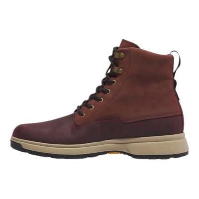 Atwells Ave Comfortable Versatile Fashion Short Martin Boots Men Boots Burgundy A5XUD