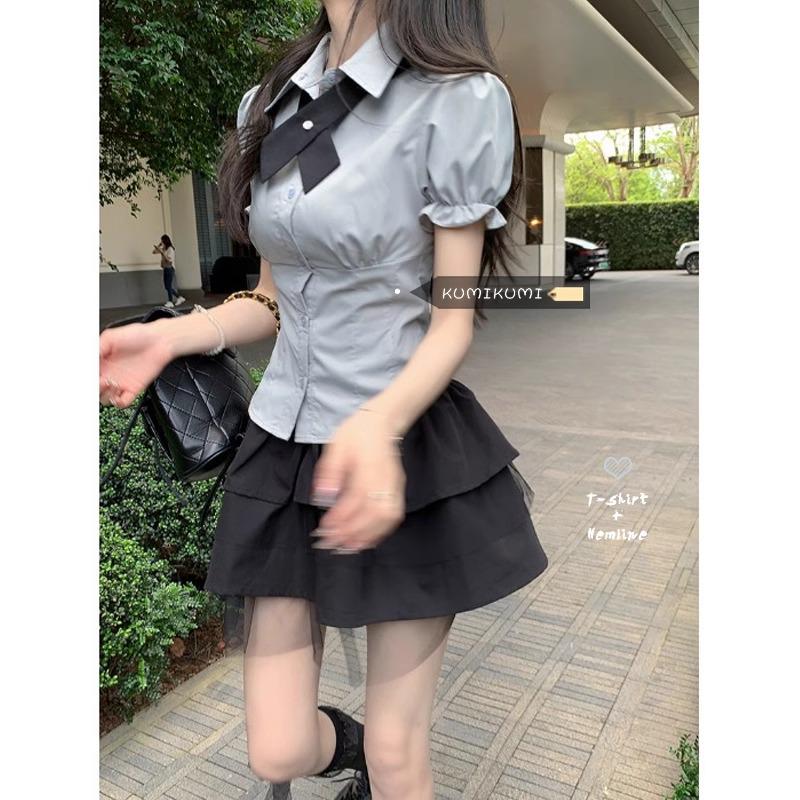 

Fall 2024 High-Waisted Puffy A-Line Mini Skirt - Women s Slimming, Versatile, Petite-Friendly. S