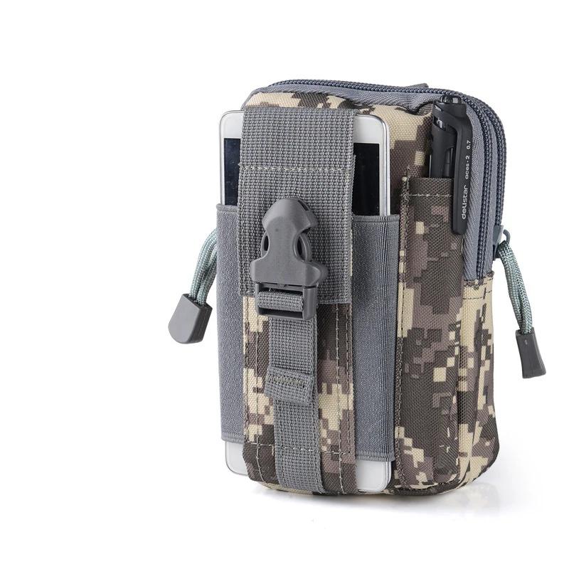 Men's Portable Multifunctional Leggings Bag, Camouflage Cycling Motorcycle Sports Hanging Waist Bag, Waist Bag Tactical Leg Bag