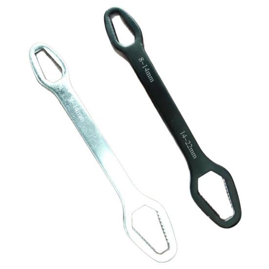 Universal Self Adjusting Wrench 8 22mm Dual-Ended Self-Tightening Multifunctional Wrench Tight Space Sink Plumbing Car Repair Tool Torque Wrench