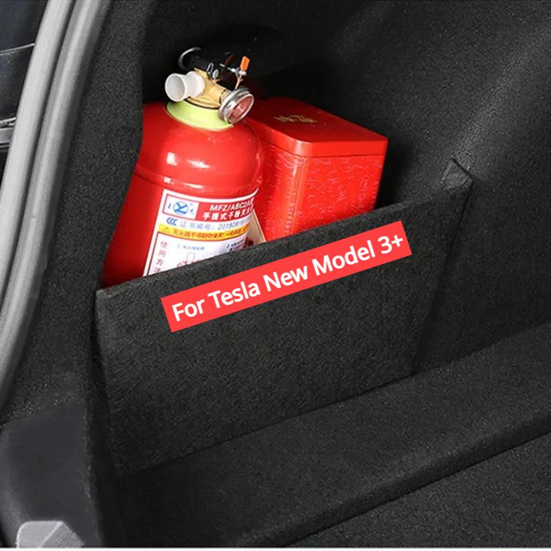 For Tesla Model 3 Highland 2024 Trunk Partitions Both Sides Trunk Storage Organizer Modification Interior Decoration Accessories