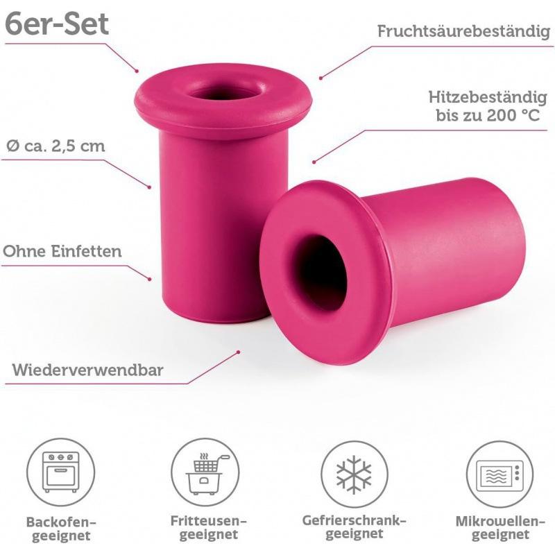 Home New Home Small Artifact Kitchen Set Bread Cake Pancake Round Drilling Silicone Opening Plug