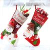 Three-dimensional Christmas Sock Santa Claus Christmas Decoration New Year Gift Bag  Home Party