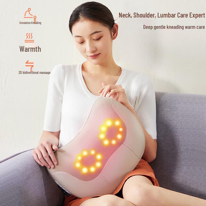 Chigo Ergonomic Neck and Shoulder Massage Pillow CN Plug (adapter Included)