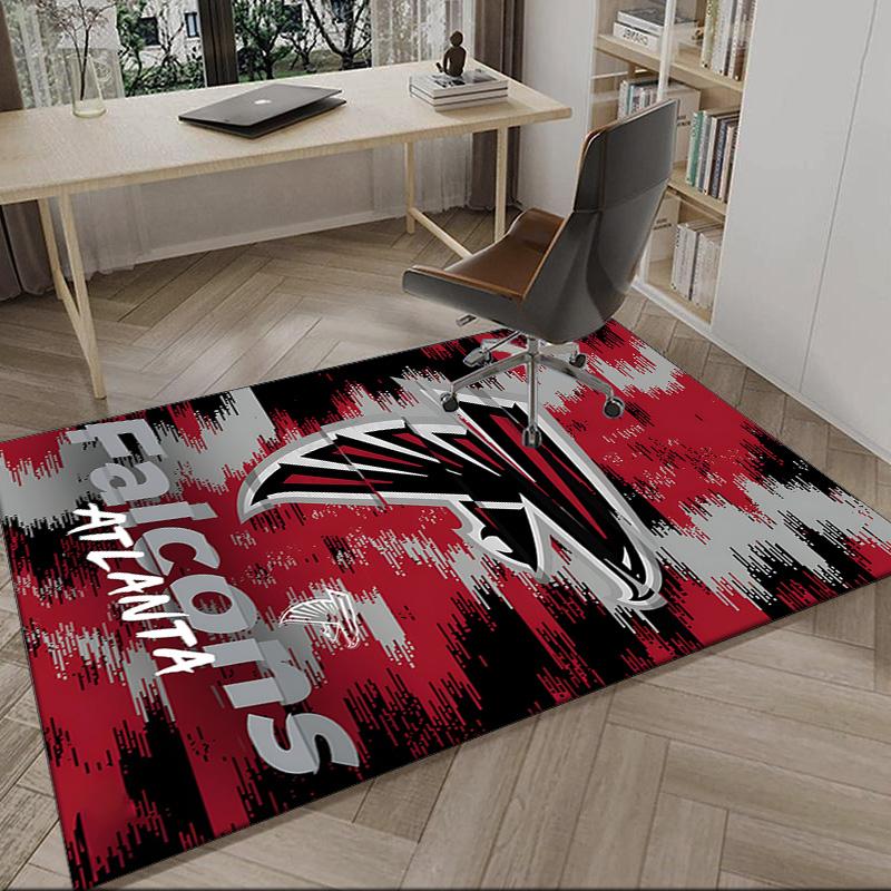 Falcons Logo Carpet, Kitchen Rugs, Yoga Mat, Non-Slip Mats, Rug for Bathroom, Living Room Bedroom, Camping Rugs Christmas Gift