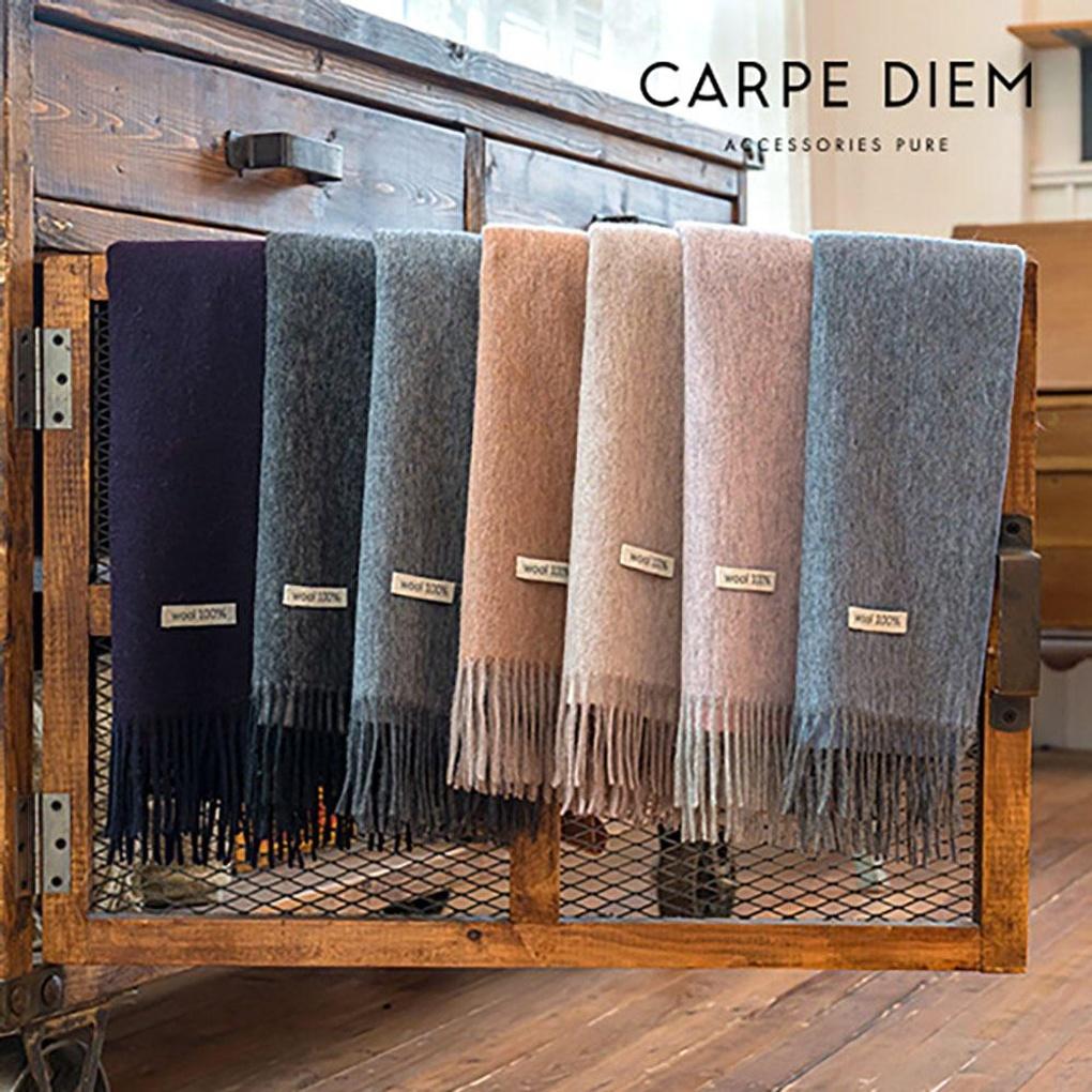 Carpe Diem Double-Sided Wool Muffler MF024