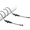 Black Hollowed-Out Bat Eyeglass Chain - Anti-Slip, Anti-Loss Eyewear Cord Pendant