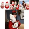 Adorable Plush Christmas Snowman Decoration Cute Stuffed Toy For Kids And Girlfriends