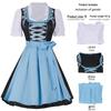 Bavarian Oktoberfest Women's Costume Set - Halloween Carnival Outfit